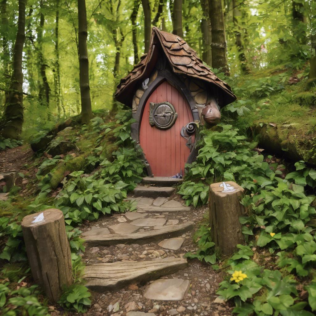 Entdecke die ‍magischen Orte entlang des Wichtelpfades Sievershausen