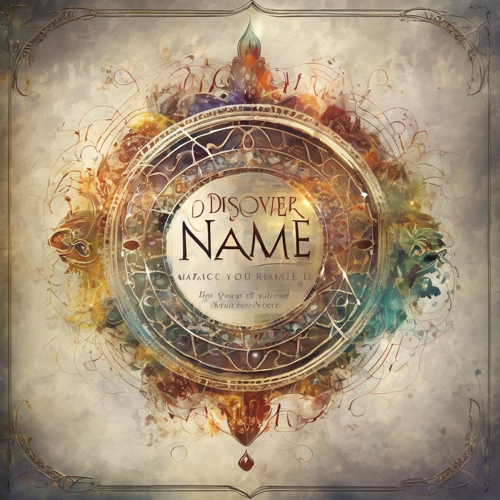 Entdecke die versteckte Bedeutung deines Namens und was sie ⁤für ⁤dich bedeutet