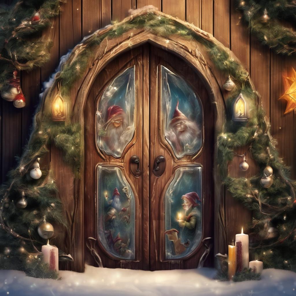 Entfalte die Magie der transparenten Wichteltüren in deinem Zuhause