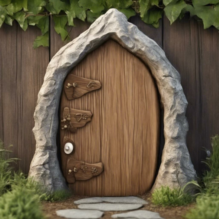 Verzauberte Wichteltürchen: Natürliche Gestaltung!