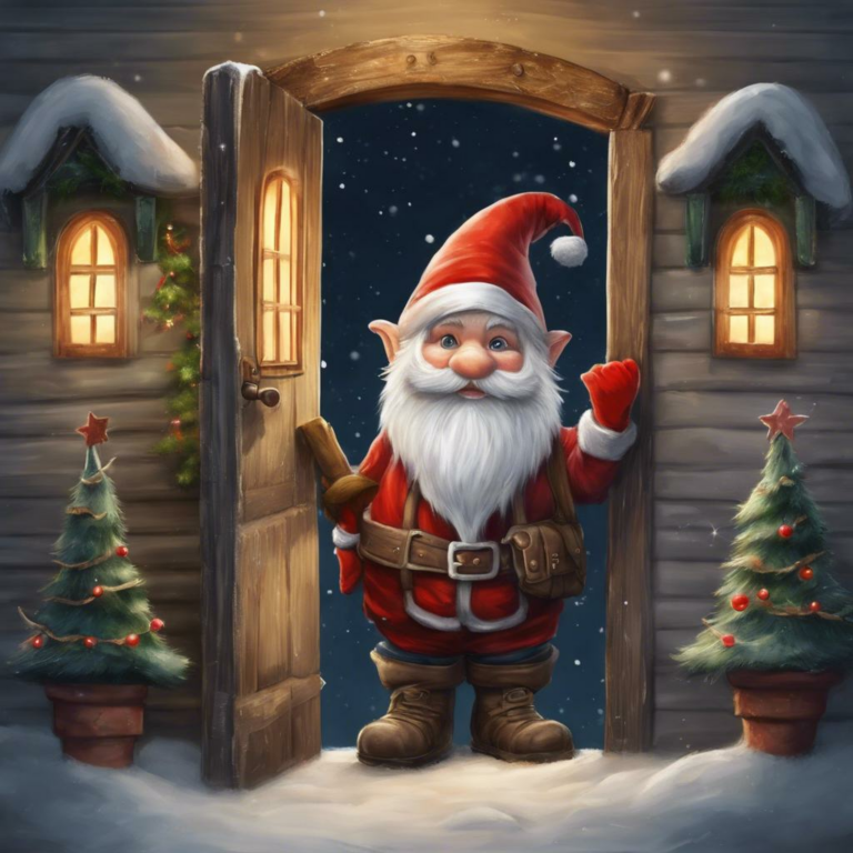 Märchenhafte Liaison der Pinguinwichtel!