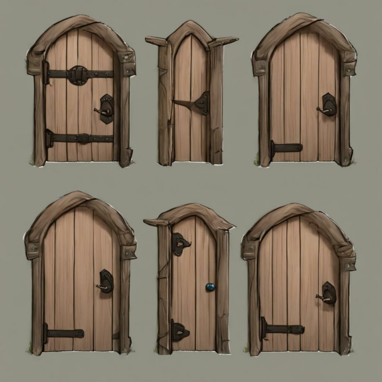 Entdecke die Zauberwelt der schlichten Wichteltüren: Kleine Türen, große Geschichten für dich!