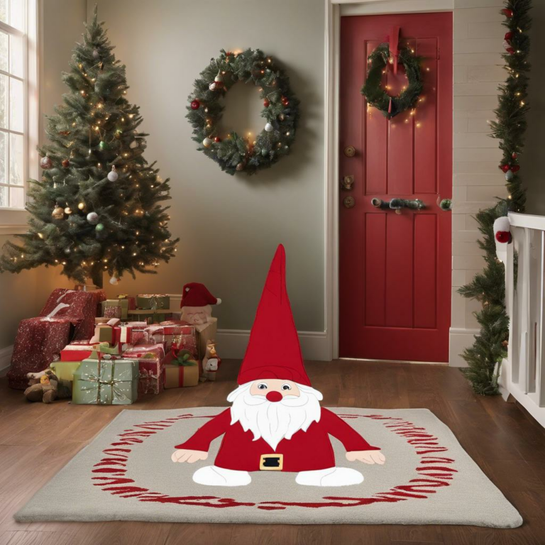 Der perfekte Teppich für den Weihnachtswichtel!