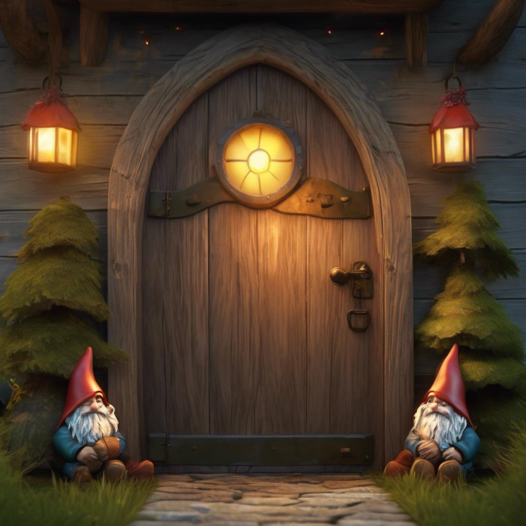 Wie beleuchtet man eine Wichteltür? Kreative Tipps für strahlende Magie!
