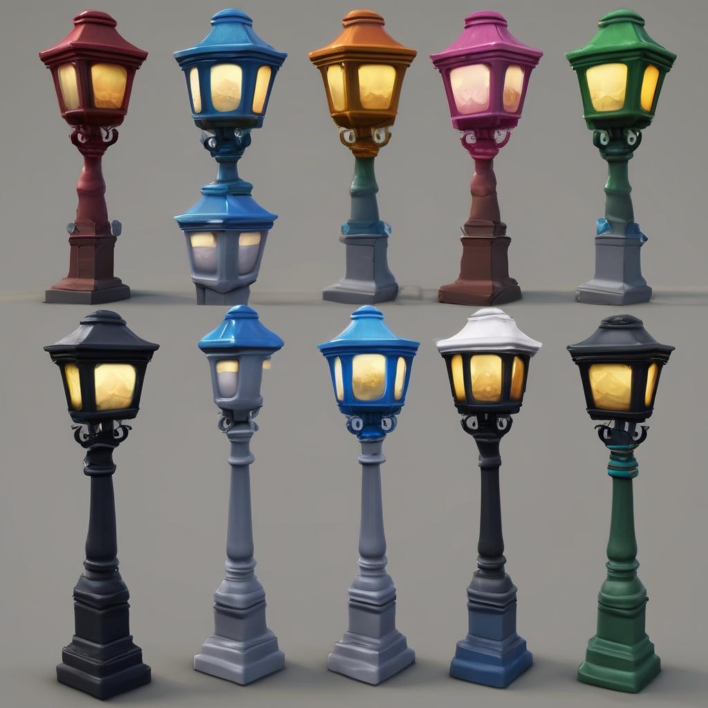 Zauberhafte Miniatur-Laternenpfähle für Wichtel: Die perfekte Beleuchtung für dein Wichtelreich!