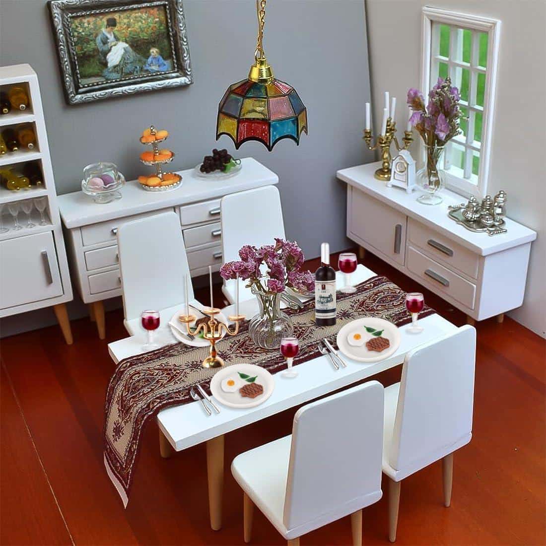 Entdecke die besten Miniatur-Dollhouse-Zubehörteile für dein Zuhause